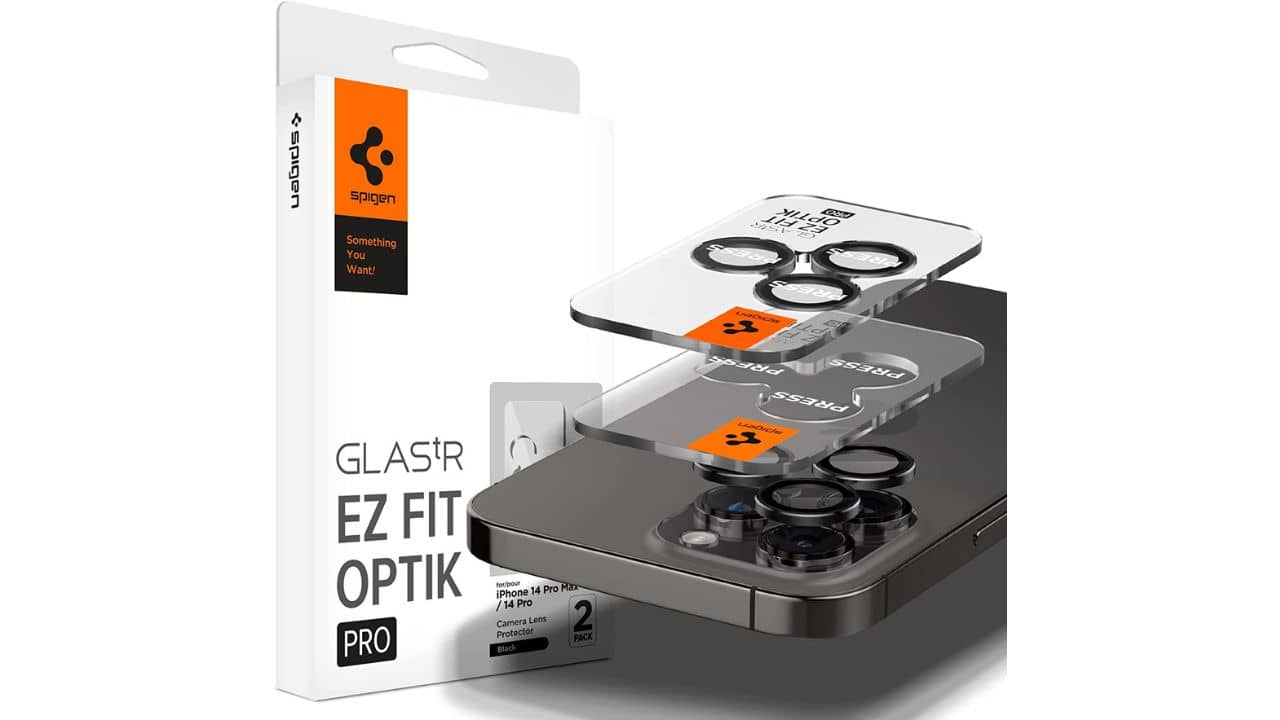 Spigen GlasTR Optik iPhone 14 Pro Camera Lens Protector