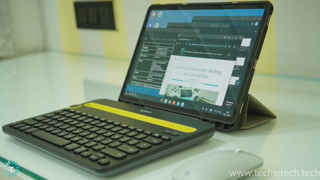 Using Bluetooth Keyboard and Mouse with Samsung DeX Mode on Galaxy Tab S8 Plus