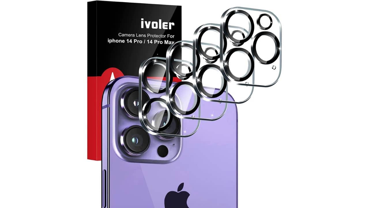 iVoler iPhone 14 Pro Protective Camera Glass