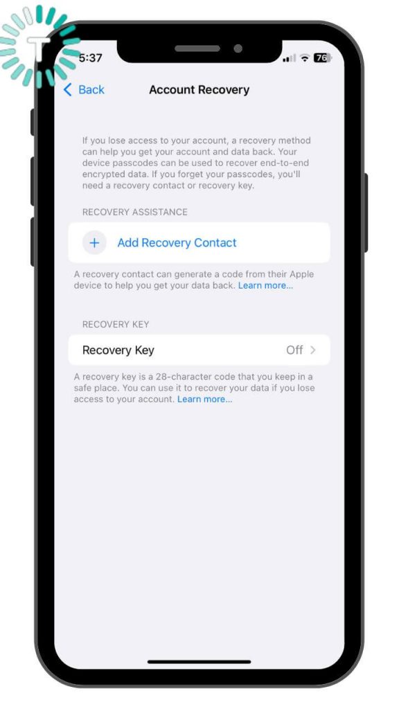How to Set Up iCloud Account Recovery Contact on iPhone & Mac ...