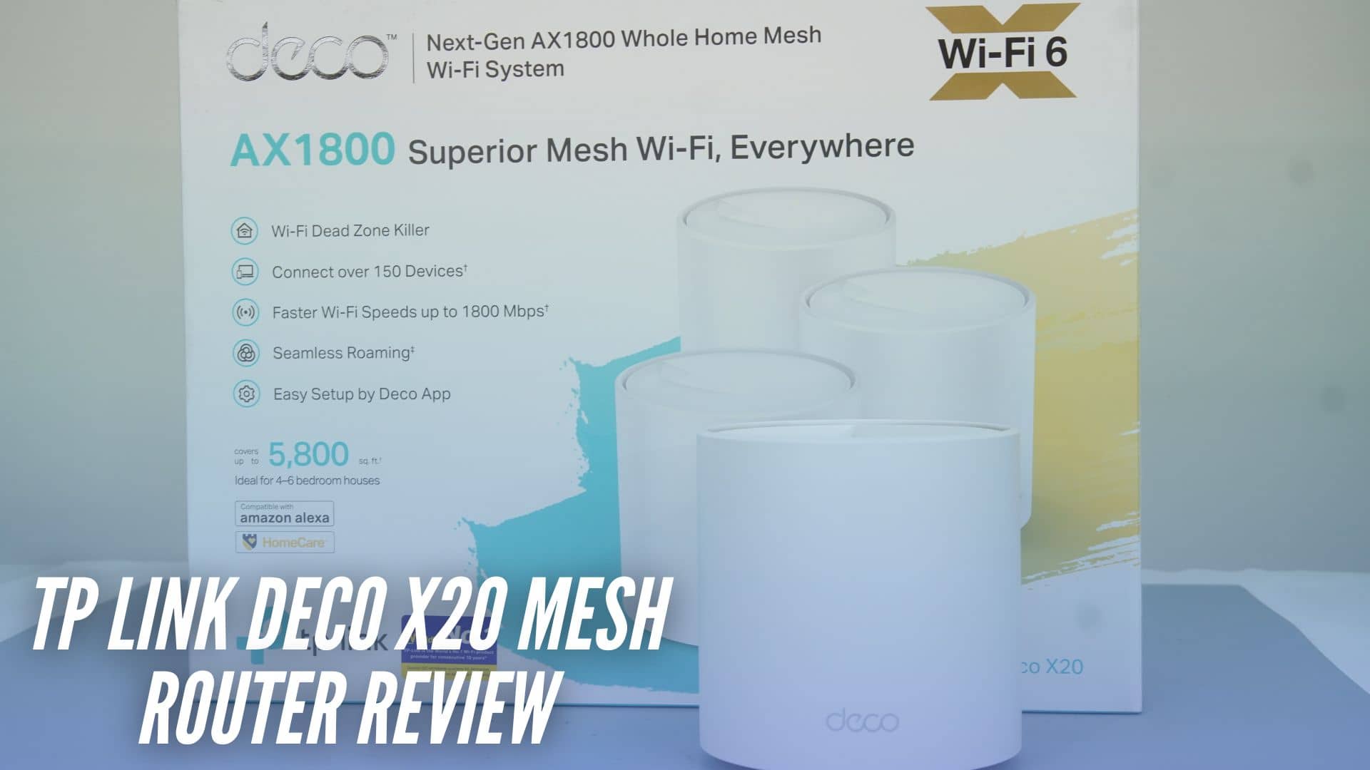 TP Link Deco X20 Mesh Router Review