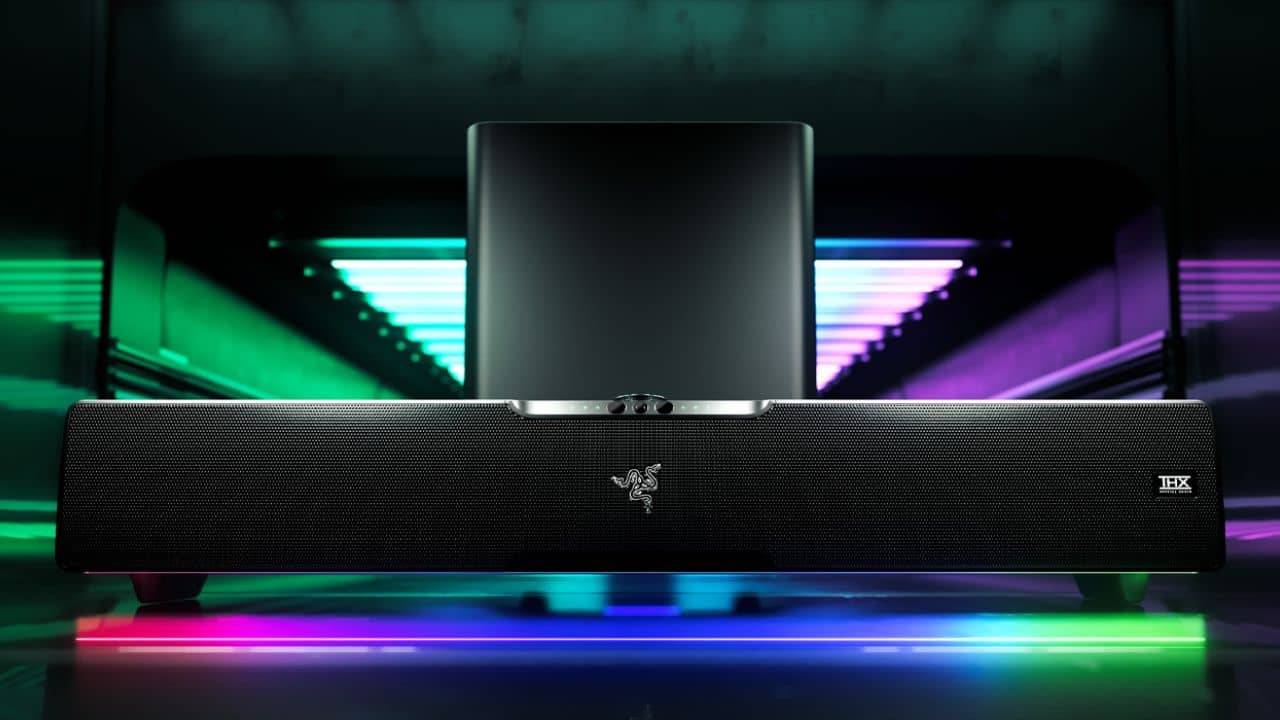 Razer announced the Leviathan V2 Pro Soundbar with head-tracking AI technology for superior sound