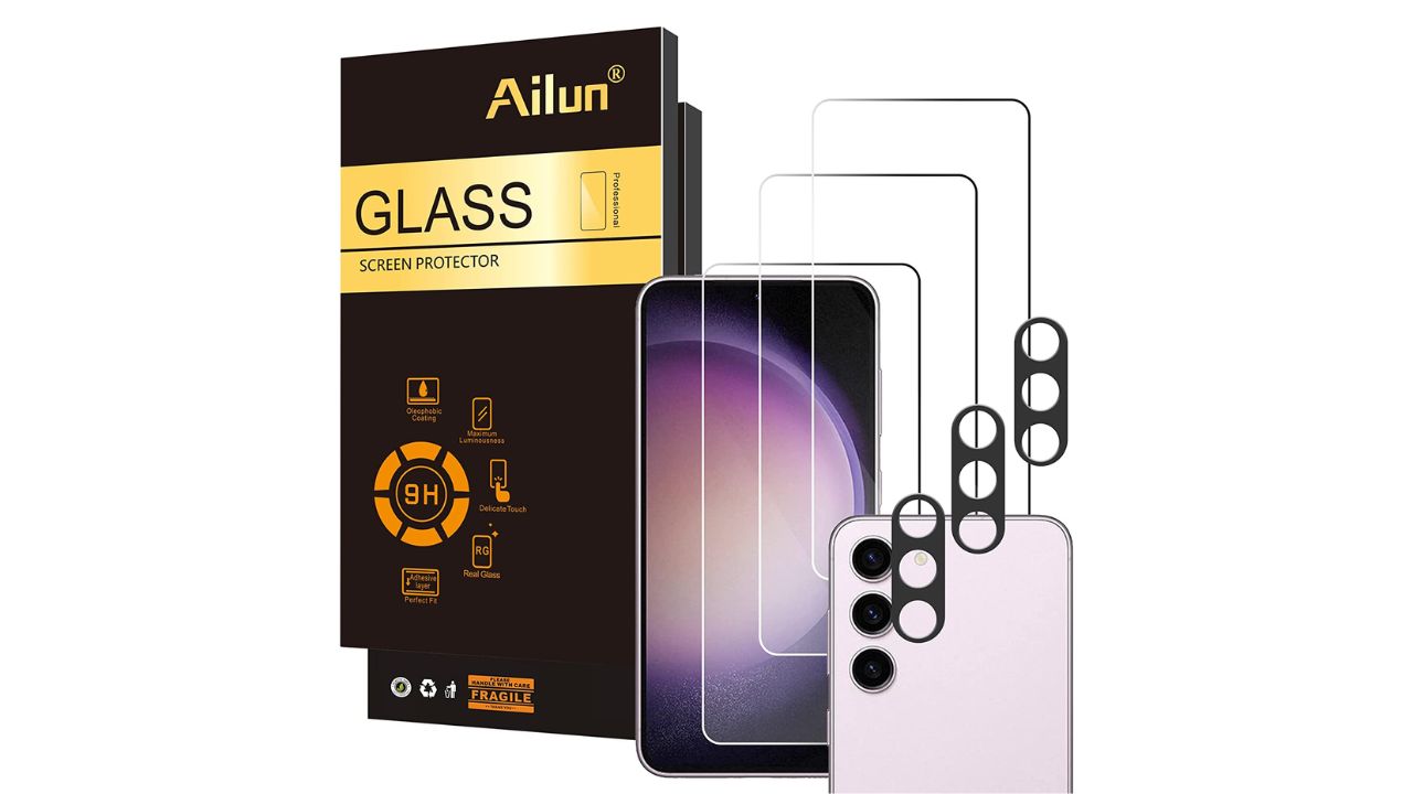 AILUN Budget-friendly screen protector for S23