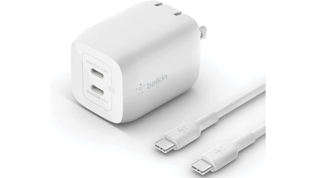 Belkin 65W BoostCharge Pro Dual-port PPS Charger