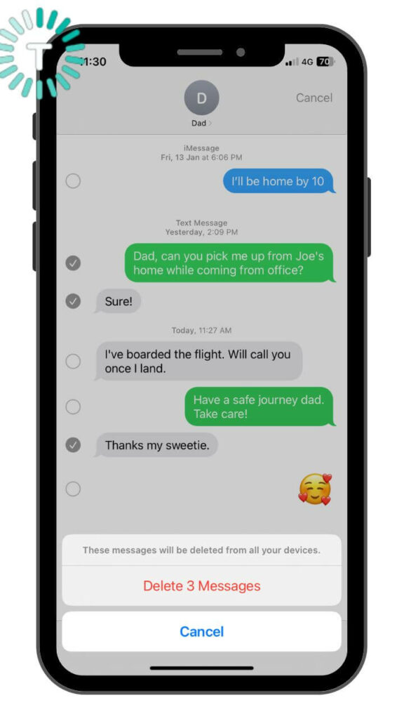 4 Ways on How to Delete Multiple Messages on an iPhone - TechieTechTech