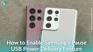 How to Enable Samsung's Pause USB Power Delivery Feature