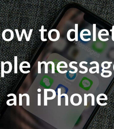 4 Ways on How to Delete Multiple Messages on an iPhone