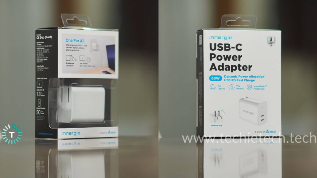 Innergie C6 Duo USB-C Power Adapter Box