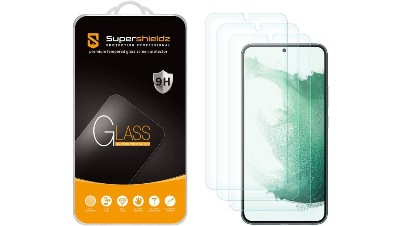 Supershieldz Glass Screen Protector for Samsung S23 Plus