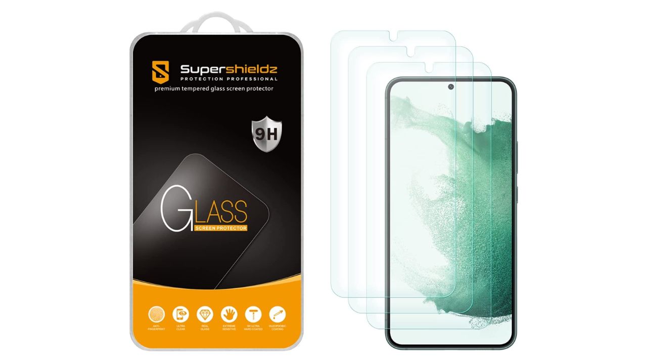 Supershieldz Tempered Glass Screen Protector for S23