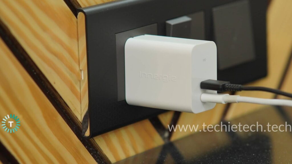 Two USB-C Ports on the Innergie C6 Duo Charger