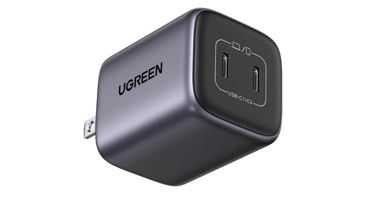 UGreen Nexcode GaN Mini Dual-port Charger