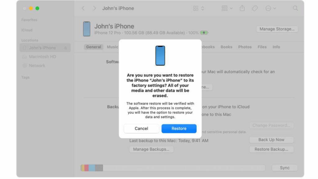 How to Fix iPhone Stuck on Verifying Update step 9