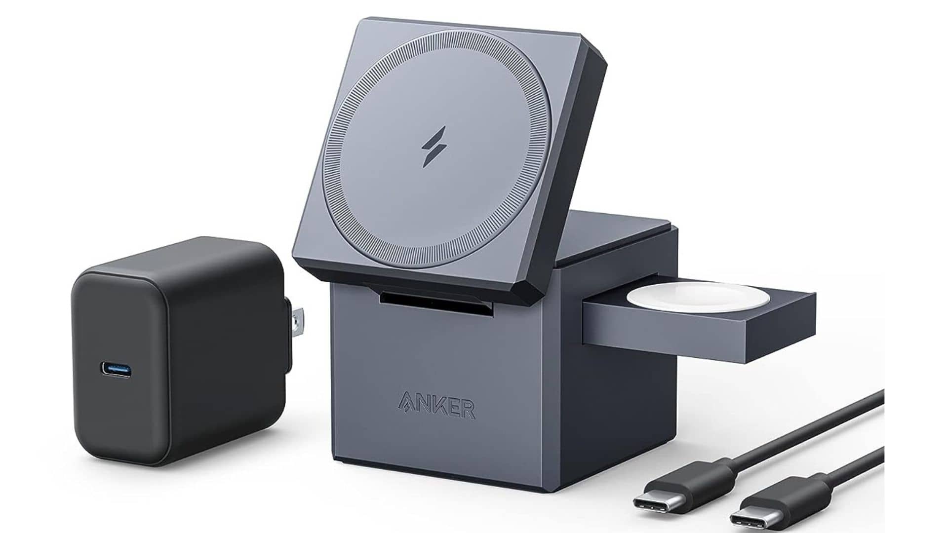 Anker MagCube 3-in-1 MagSafe Charging Station