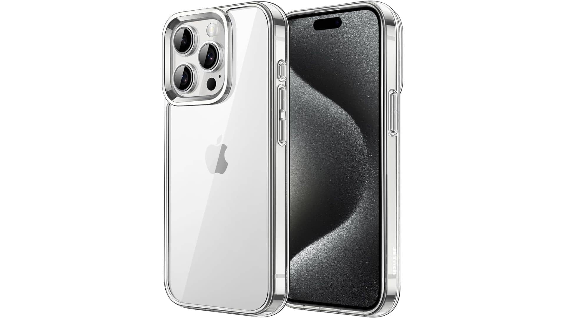 JETech Clear Case for iPhone 15 Pro