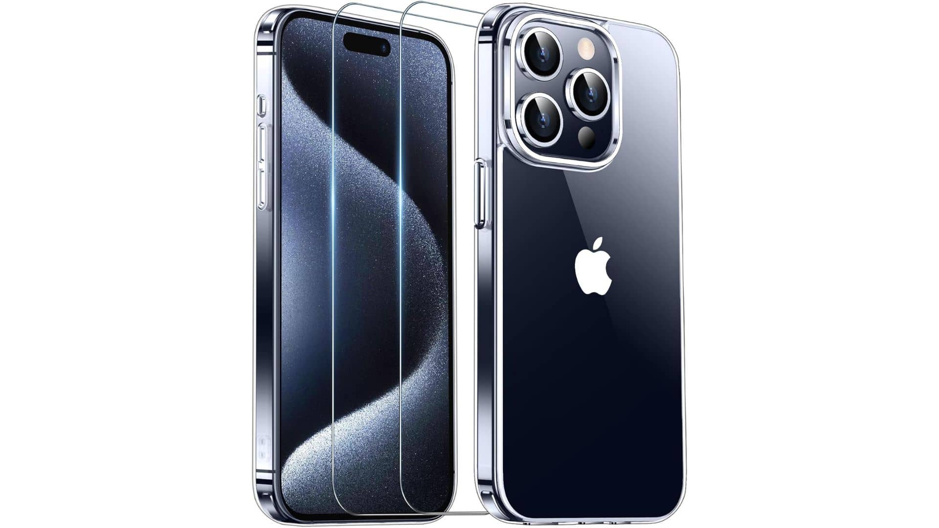 Temdan iPhone 15 Pro Clear Case